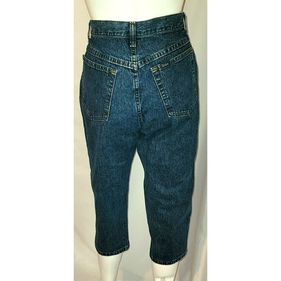 Classic Riders by Lee Mid Rise Capri Jeans - Size 8 - Picture 5 of 10